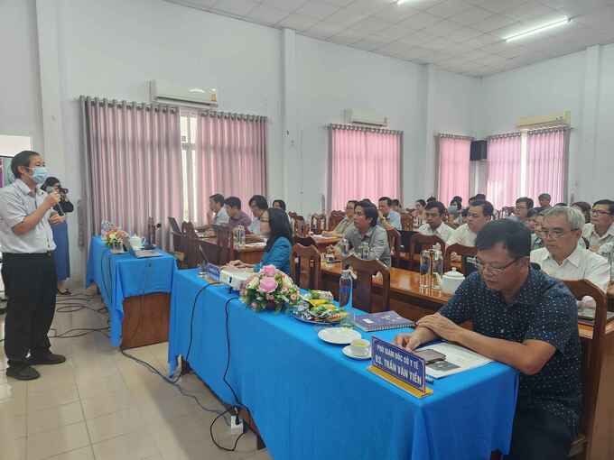 Quang cảnh lớp tập huấn
