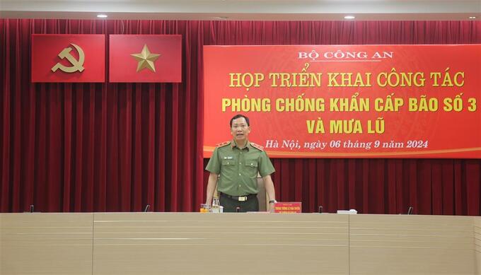 Thứ trưởng Lê Văn Tuyến chủ trì cuộc họp