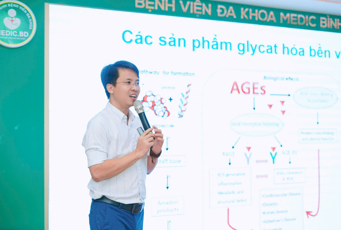 TS.BS Lê Quốc Tuấn - Bệnh viện Đại học Y Dược TP. HCM phát biểu tại hội thảo