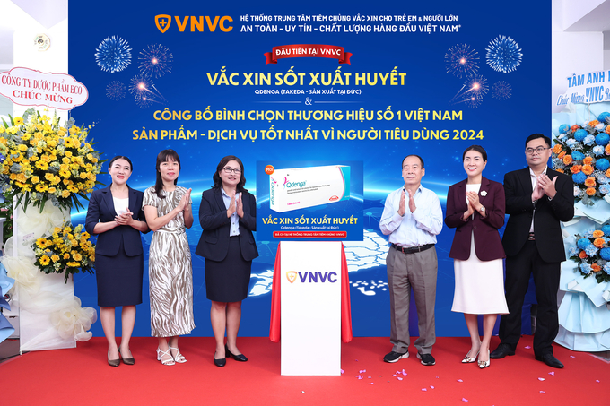 Ra mắt vắc – xin sốt xuất huyết tại VNVC