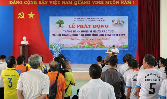 Quang cảnh buổi lễ