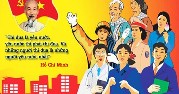 Đẩy mạnh phong trào thi đua yêu nước chào mừng Đại hội đảng bộ các cấp tiến tới Đại hội đại biểu toàn quốc lần thứ XIV của Đảng (Ảnh: Báo Chính phủ)