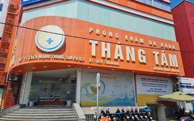 Phòng khám đa khoa thuộc Công ty TNHH Phòng khám đa khoa Tháng Tám vừa bị yêu cầu tạm ngưng mọi hoạt động khám, chữa bệnh