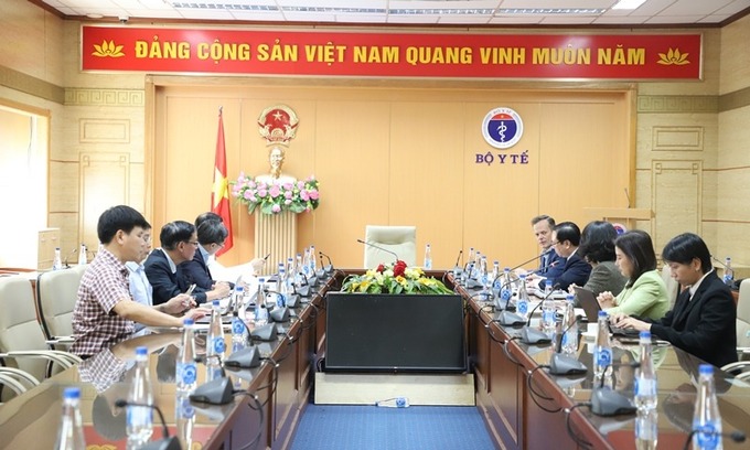 Toàn cảnh buổi làm việc