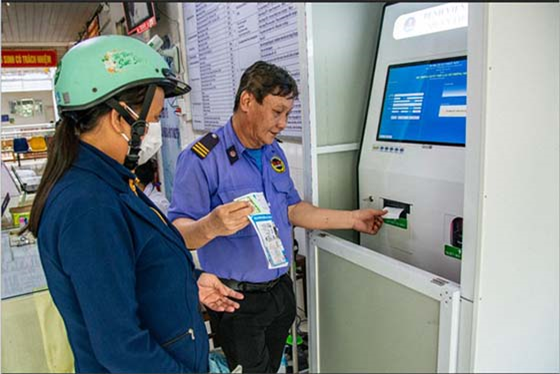 Bệnh viện Đa khoa quận Thốt Nốt, triển khi vận hành hiệu quả cây Kiosk thông minh phục vụ công tác khám, chữa bệnh