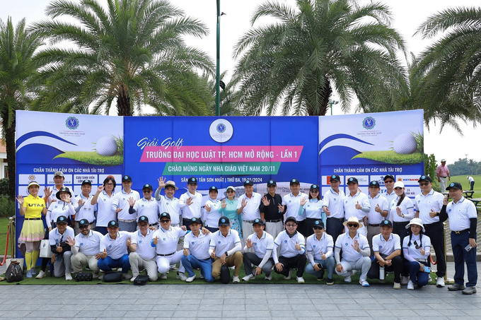 Giải golf mở rộng lần I năm 2024 của Trường Đại học Luật TP.HCM