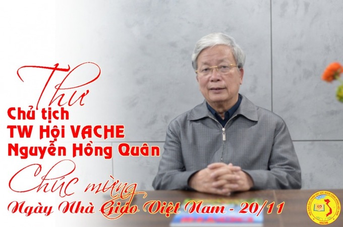 Ông Nguyễn Hồng Quân, nguyên Ủy biên Ban Chấp hành Trung ương Đảng, Chủ tịch Hội Giáo dục chăm sóc sức khỏe cộng đồng Việt Nam