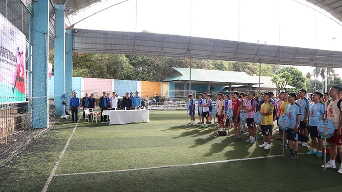 Khai mạc Giải bóng SPORTHUB 2024 “Gắn kết tinh thần Việt”