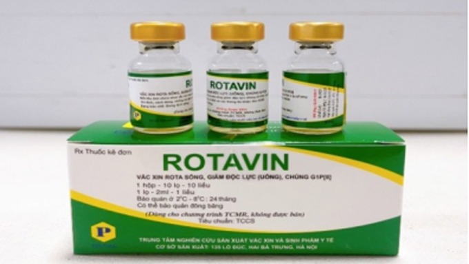 Lọ vắc xin Rotavin