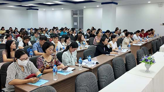 Các đại biểu dự tập huấn