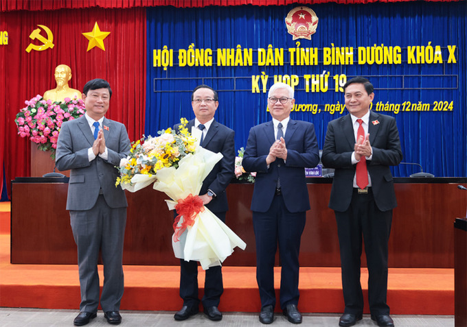 Ông Bùi Minh Thạnh  được bầu làm Phó chủ tịch UBND tỉnh Bình Dương