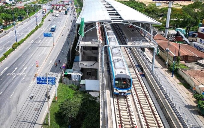 Tuyến Metro số 1 mang lại những thay đổi tích cực cho giao thông tại TP. HCM (Ảnh minh họa)