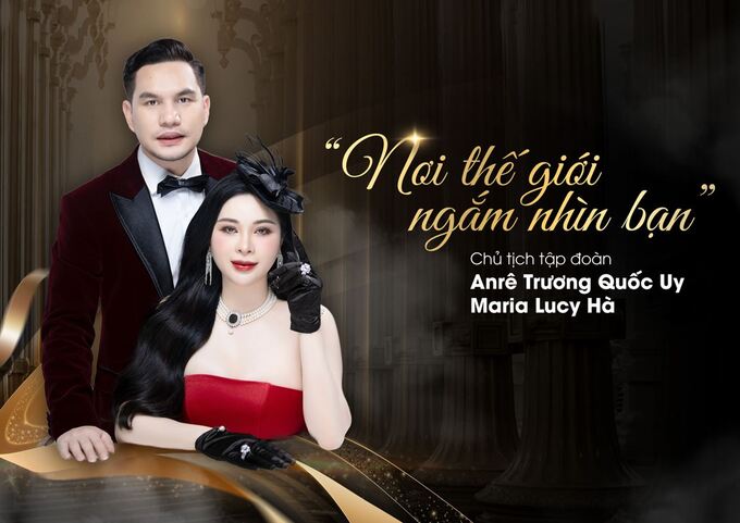 Hai nhà sáng lập Chủ tịch Anrê Trương Quốc Uy và Chủ tịch Maria Lucy Hà 