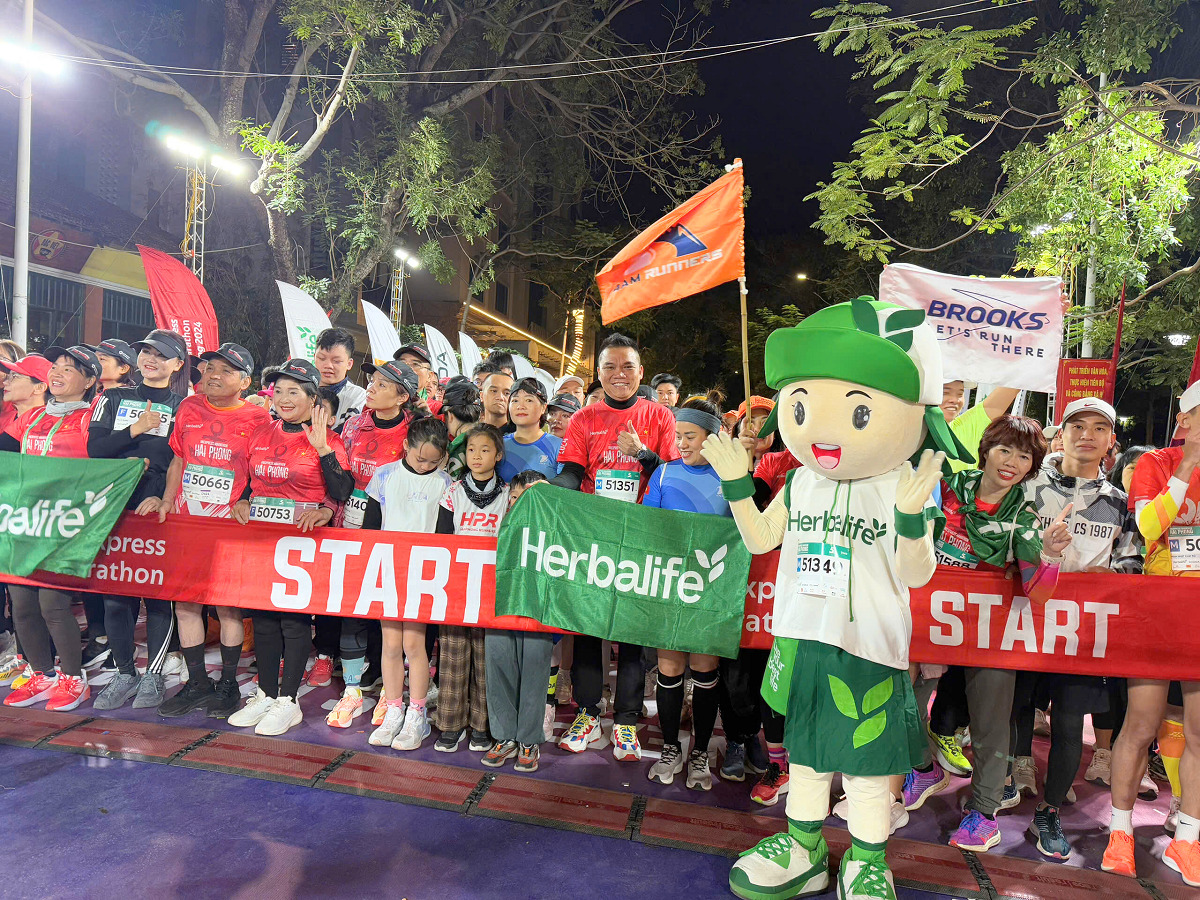 Herbalife-Viet-Nam-dong-hanh-cung-VnExpress-Marathon-Hai-Phong