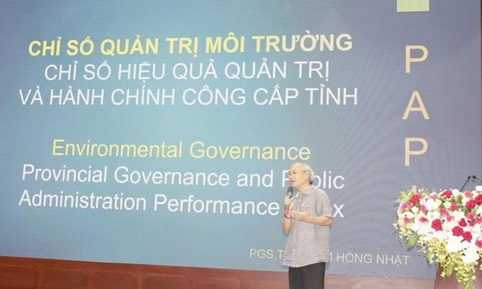 PGS.TS Khoa học Phạm Hồng Nhật chia sẻ các chuyên đề tại hội nghị