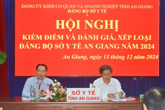 Ban Lãnh đạo Sở Y tế tỉnh An Giang