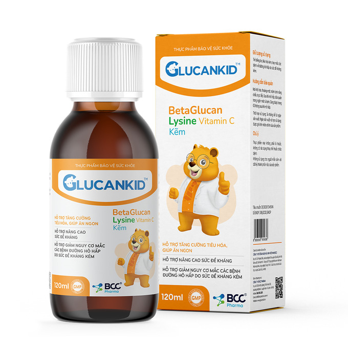 Sản phẩm GLUCANKID của BCC Pharma ông Cảnh sử dụng sau phẫu thuật