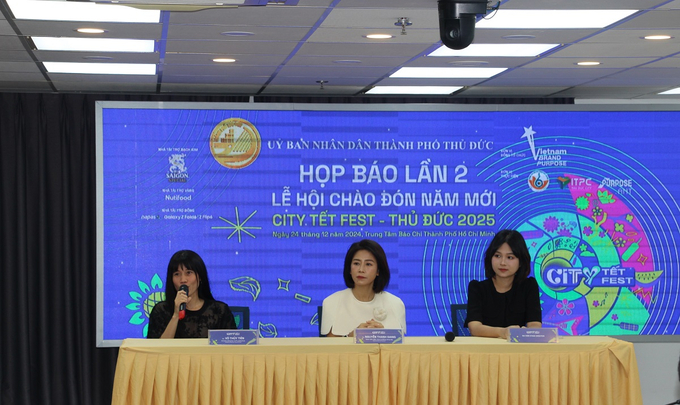 Họp báo giới thiệu Lễ hội Chào đón năm mới “City Tết Fest - Thủ Đức 2025”