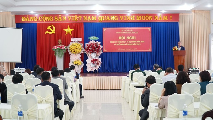 Toàn cảnh Hội nghị tổng kết công tác năm 2024, triển khai kế hoạch năm 2025 (Ảnh: Đình Thi)