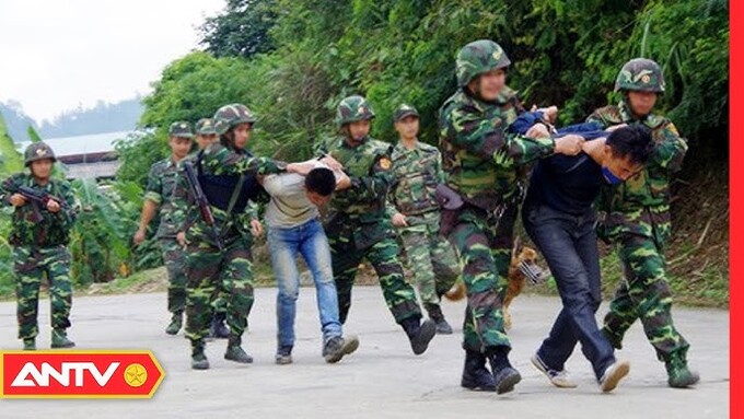 Các chiến sĩ CAND không ngại gian khổ, hy sinh, dũng cảm, mưu trí trong đấu tranh với kẻ địch và tội phạm - Ảnh: An ninh TV