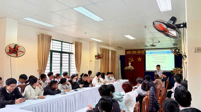 Quang cảnh buổi làm việc tại quận Ngũ Hành Sơn 