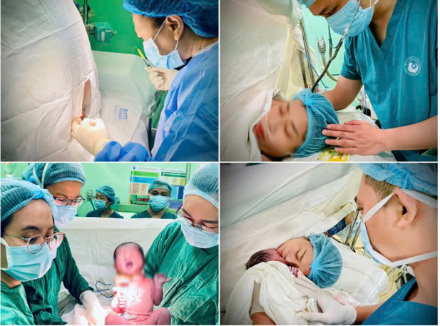Chị T được gây tê ngoài màng cứng và phẫu thuật lấy thai thành công tại Bệnh viện Từ Dũ.