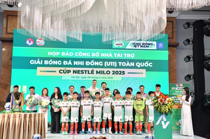 Nestlé MILO tiếp tục đồng hành, truyền cảm hứng sống năng động và bền bỉ đến hàng triệu em nhỏ trên hành trình chinh phục tương lai