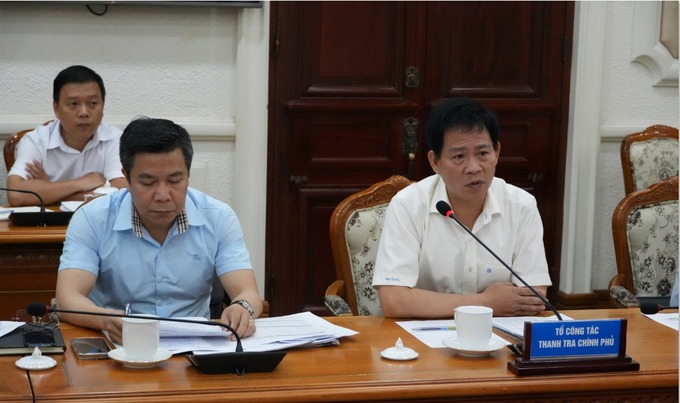 Cục trưởng Cục Phòng, Chống tham nhũng, tiêu cực, Thanh tra Chính phủ Nguyễn Văn Cảnh tại buổi làm việc