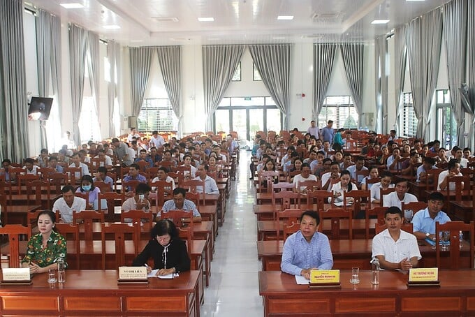 Đại biểu tham dự buổi tập huấn