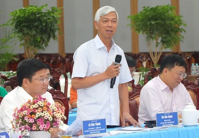 Phó Chủ tịch UBND TP. HCM Võ Văn Hoan phát biểu tại hội nghị