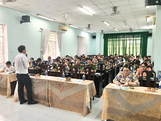 Toàn cảnh buổi tập huấn (Ảnh: Văn Toàn)