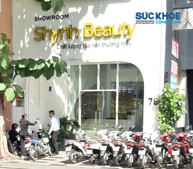 Shynh Beauty Showroom tại địa chỉ số 79 Nguyễn Trãi, phường Bến Thành, quận 1