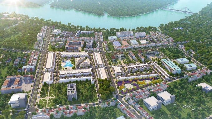 Khu đô thị ROX Living Đông Hải với tổng diện tích 9.6ha cùng 350 sản phẩm