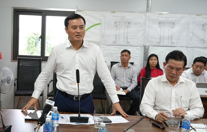 Phó Chủ tịch UBND TP. HCM Bùi Xuân Cường phát biểu