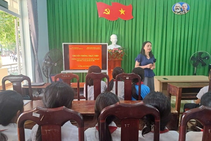 Buổi tuyên truyền là một hoạt động thiết thực, góp phần nâng cao ý thức phòng, tránh tai nạn thương tíchcho học sinh, giúp các em có những kiến thức và kỹ năng cần thiết để bảo vệ bản thân và những người xung quanh