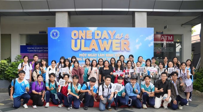 Trường Đại học Luật TP.HCM (Ulaw) tổ chức chương trình “One Day As A Ulawer” lần thứ 2