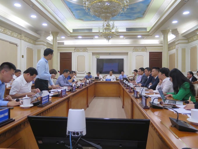 Toàn cảnh buổi làm việc
