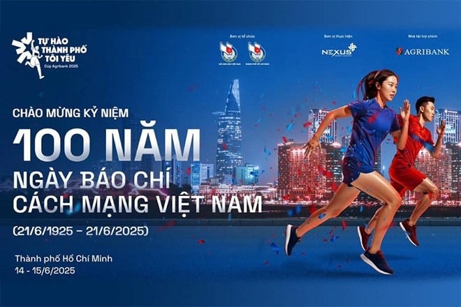 Giải chạy chào mừng kỷ niệm 100 năm Ngày Báo chí Cách mạng Việt Nam
