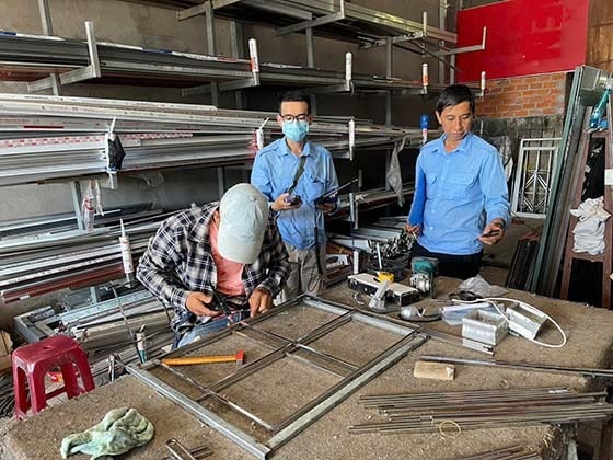 Quan trắc môi trường lao động tại cơ sở kinh doanh trên địa bàn quận Bình Thủy