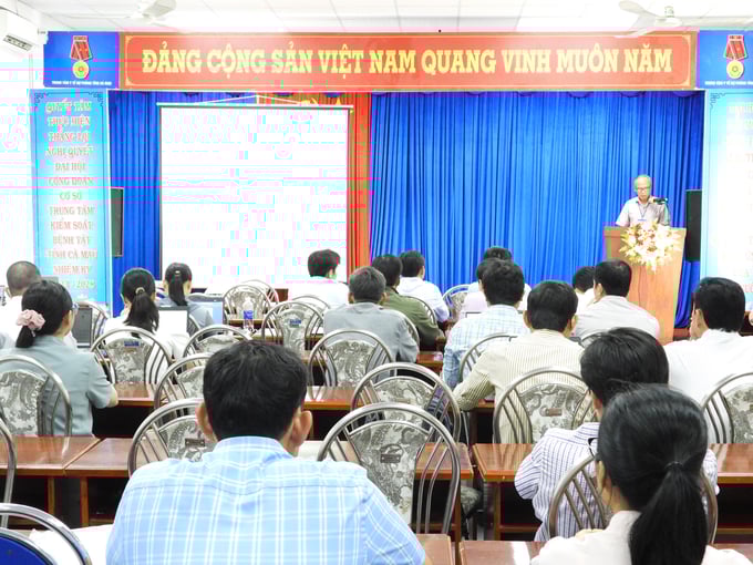 Quang cảnh lớp tập huấn