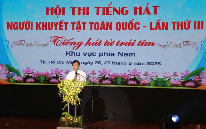 Khai mạc hội thi tiếng hát người khuyết tật khu vực phía Nam
