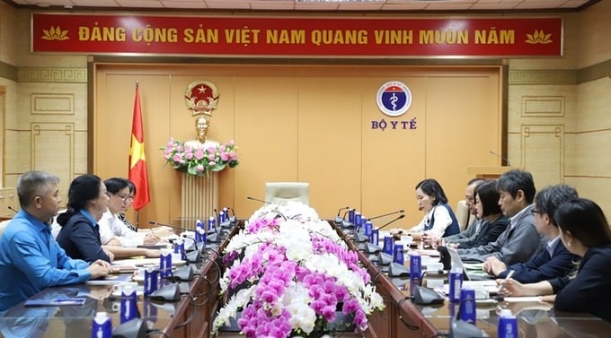 Toàn cảnh buổi tiếp