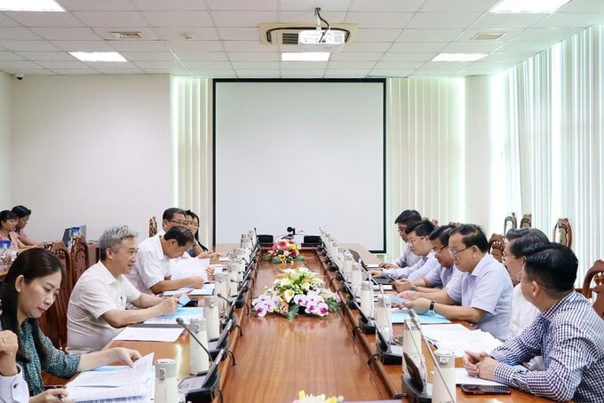 Quang cảnh buổi làm việc