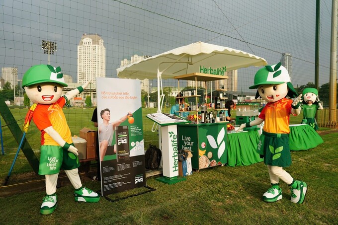 Sản phẩm dinh dưỡng Herbalife giúp nâng cao dinh dưỡng, tạo sức bền trong tập luyện thể thao