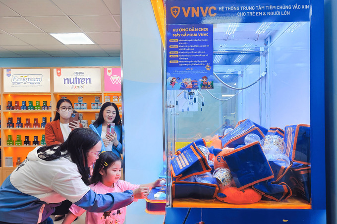 Không gian vui chơi mới do VNVC trang bị từ ngày 1/6 (Ảnh: Mộc Thảo)