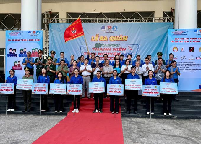 Lễ ra quân chiến dịch Thanh niên tình nguyện hè năm 2025