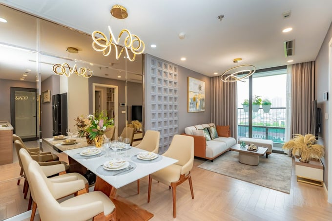 Các căn Business Suite có diện tích đa dạng, thiết kế đa công năng