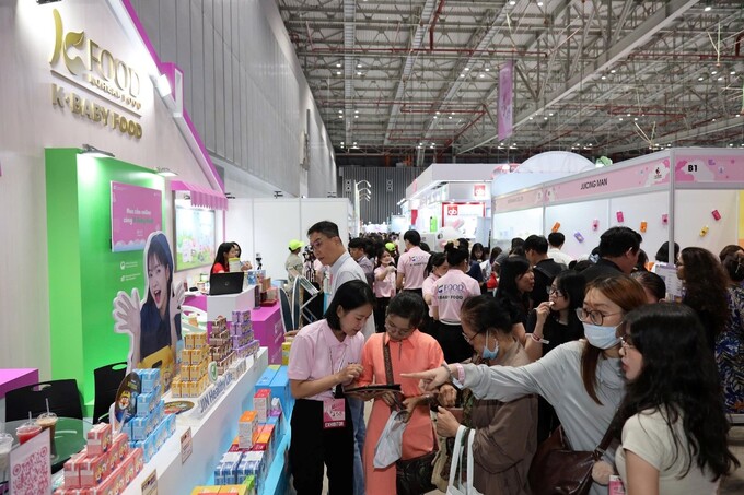 Gian hàng K- Baby Food tại Triển lãm Quốc tế sản phẩm và dịch vụ cho mẹ và bé (VietBaby Fair 2025)