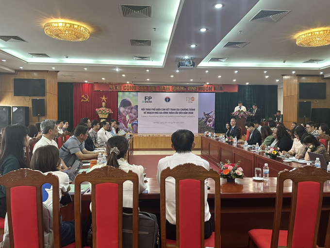 Hội thảo phổ biến cam kết tham gia chương trình kế hoạch hóa gia đình toàn cầu đến năm 2030