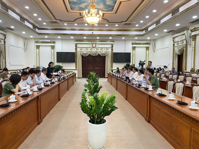 Toàn cảnh buổi làm việc